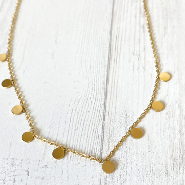 Collar acero chapitas