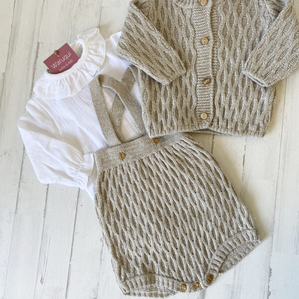 Ranita de punto beige - Imagen 2