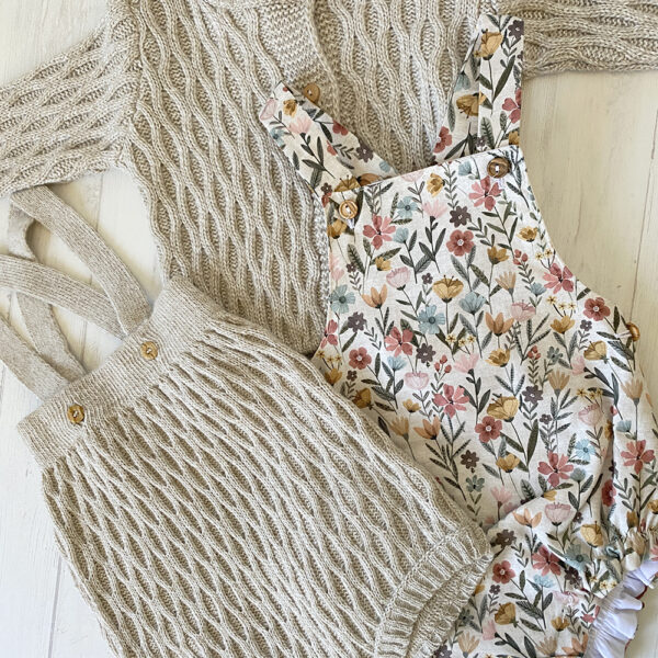 Ranita de punto beige - Imagen 7